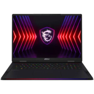 MSI Raider 18 HX A14VIG Gaming Laptop, 18" QHD+ IPS 240Hz Display, Intel Core i9-14900HX, 32GB RAM, 1TB SSD, GeForce RTX 4080 12GB Laptop GPU, English Keyboard, Win11, Core Black | 9S7-182232-251