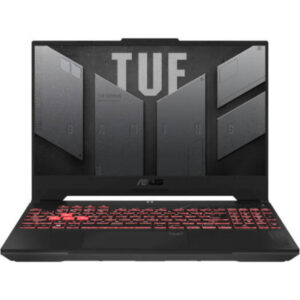 ASUS TUF Gaming A15 FA507NUR Laptop, 15.6" FHD IPS 144Hz Display, AMD Ryzen 7 7435HS, 16GB RAM, 512GB SSD, GeForce RTX 4050 6GB Graphics, English Keyboard, FreeDOS, Mecha Gray | 90NR0JP5-M00040