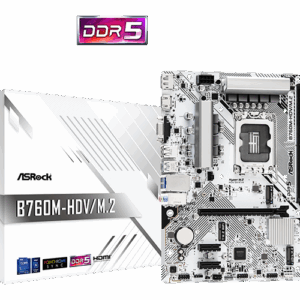 ASROCK B760M-HDV/M.2 D5 mATX