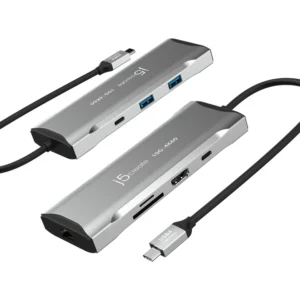 4K60 Elite USB-C® 10Gbps Mini Dock – Compact High-Speed Multiport Hub